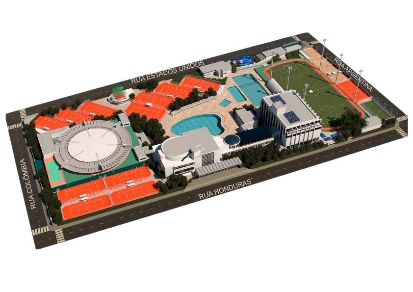 Mapa do Club Athletico Paulistano